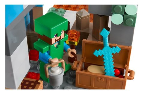 Klocki Minecraft 21243 Ośnieżone szczyty LEGO Klocki Minecraft 21243 Ośnieżone szczyty LEGO