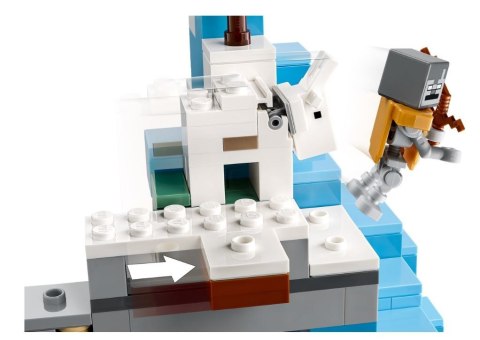 Klocki Minecraft 21243 Ośnieżone szczyty LEGO Klocki Minecraft 21243 Ośnieżone szczyty LEGO
