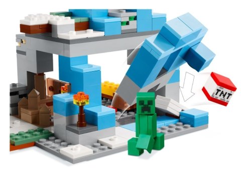 Klocki Minecraft 21243 Ośnieżone szczyty LEGO Klocki Minecraft 21243 Ośnieżone szczyty LEGO