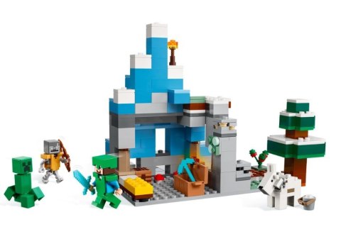 Klocki Minecraft 21243 Ośnieżone szczyty LEGO Klocki Minecraft 21243 Ośnieżone szczyty LEGO