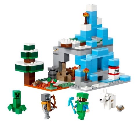 Klocki Minecraft 21243 Ośnieżone szczyty LEGO Klocki Minecraft 21243 Ośnieżone szczyty LEGO