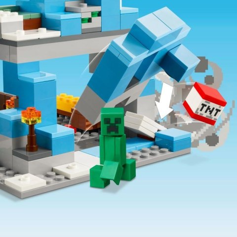 Klocki Minecraft 21243 Ośnieżone szczyty LEGO Klocki Minecraft 21243 Ośnieżone szczyty LEGO