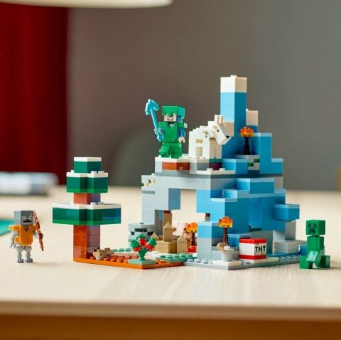 Klocki Minecraft 21243 Ośnieżone szczyty LEGO Klocki Minecraft 21243 Ośnieżone szczyty LEGO