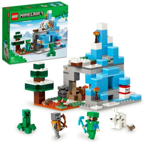 Klocki Minecraft 21243 Ośnieżone szczyty LEGO Klocki Minecraft 21243 Ośnieżone szczyty LEGO