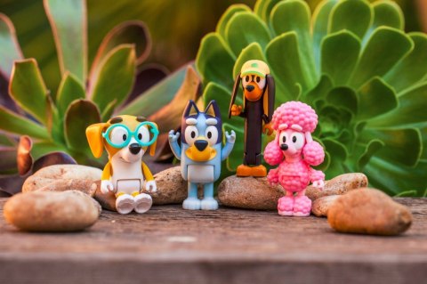 Figurki Bluey 4-pak Przyjaciele Tm Toys Figurki Bluey 4-pak Przyjaciele Tm Toys