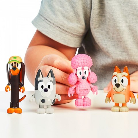 Figurki Bluey 4-pak Przyjaciele Tm Toys Figurki Bluey 4-pak Przyjaciele Tm Toys
