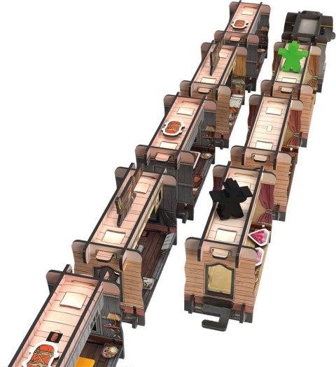 Gra Colt Express Kurierzy i pociąg pancerny Rebel Gra Colt Express Kurierzy i pociąg pancerny Rebel