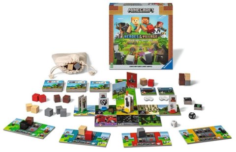 Gra Minecraft dla dzieci Uratuj wioskę Ravensburger Polska Gra Minecraft dla dzieci Uratuj wioskę Ravensburger Polska