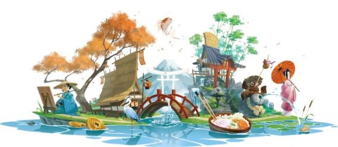 Gra Tokaido (edycja polska) 5 edycja Rebel Gra Tokaido (edycja polska) 5 edycja Rebel