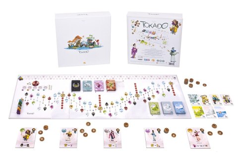Gra Tokaido (edycja polska) 5 edycja Rebel Gra Tokaido (edycja polska) 5 edycja Rebel