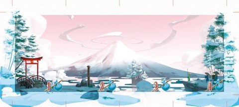 Gra Tokaido (edycja polska) 5 edycja Rebel Gra Tokaido (edycja polska) 5 edycja Rebel