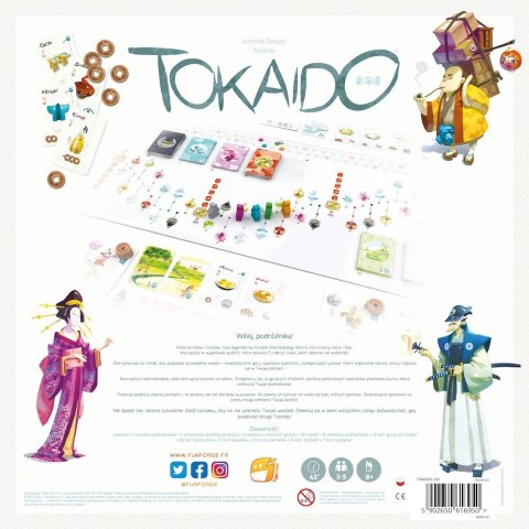 Gra Tokaido (edycja polska) 5 edycja Rebel Gra Tokaido (edycja polska) 5 edycja Rebel