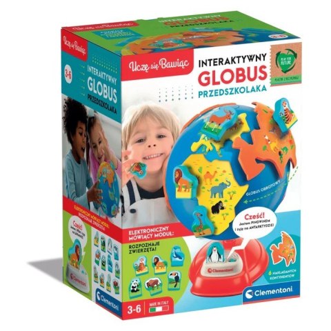 Interaktywny Globus Przedszkolaka Clementoni Interaktywny Globus Przedszkolaka Clementoni