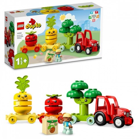 Klocki DUPLO 10982 Traktor z warzywami i owocami LEGO Klocki DUPLO 10982 Traktor z warzywami i owocami LEGO