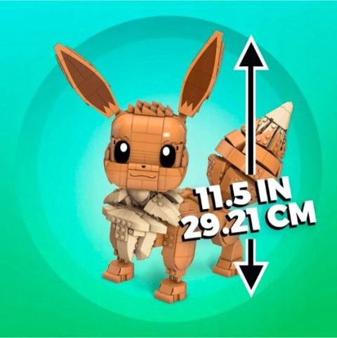 Klocki Duży Eevee Pokemon do zbudowania Mega Bloks Klocki Duży Eevee Pokemon do zbudowania Mega Bloks