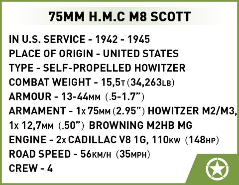 Klocki H.M.C M8 Scott Cobi Klocki Klocki H.M.C M8 Scott Cobi Klocki