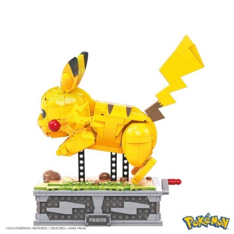 Klocki Mega Pokemon ruchomy Pikachu 1095 elementów Mega Bloks Klocki Mega Pokemon ruchomy Pikachu 1095 elementów Mega Bloks
