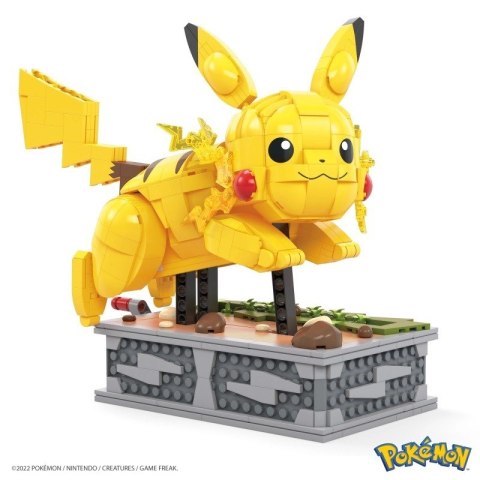 Klocki Mega Pokemon ruchomy Pikachu 1095 elementów Mega Bloks Klocki Mega Pokemon ruchomy Pikachu 1095 elementów Mega Bloks