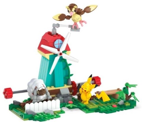 Klocki Pokemon Construx Wiejski Wiatrak Mega Bloks Klocki Pokemon Construx Wiejski Wiatrak Mega Bloks