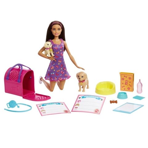 Lalka Barbie Adopcja piesków Mattel Lalka Barbie Adopcja piesków Mattel
