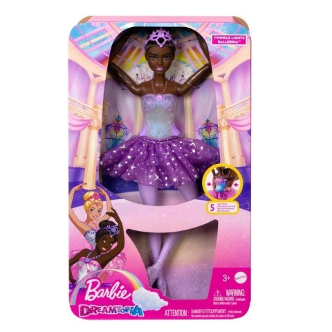 Lalka Barbie Dreamtopia Baletnica Magiczne światełka Brunetka Mattel Lalka Barbie Dreamtopia Baletnica Magiczne światełka Brunetka Mattel