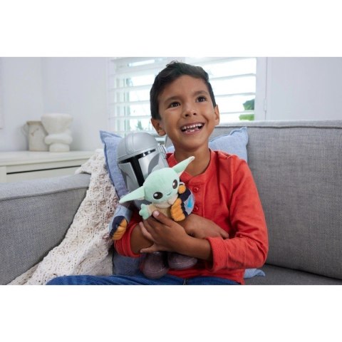 Pluszaki z funkcją Star Wars Klan dwóch Grogu i Mandalorianin Mattel Pluszaki z funkcją Star Wars Klan dwóch Grogu i Mandalorianin Mattel