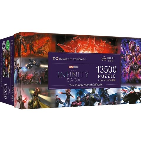 Puzzle 13500 elementów UFT Kolekcja Ultimate Marvel Trefl Puzzle 13500 elementów UFT Kolekcja Ultimate Marvel Trefl