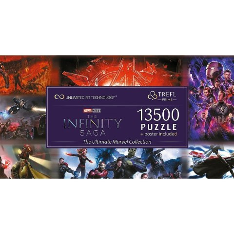 Puzzle 13500 elementów UFT Kolekcja Ultimate Marvel Trefl Puzzle 13500 elementów UFT Kolekcja Ultimate Marvel Trefl