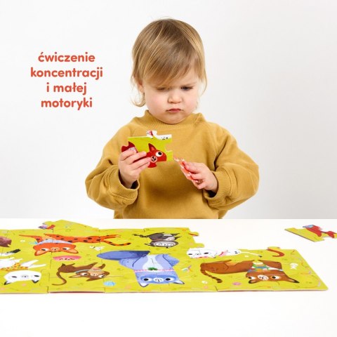 Puzzle 40 elementów Miau - Kotki CzuCzu Puzzle 40 elementów Miau - Kotki CzuCzu