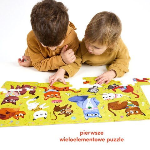Puzzle 40 elementów Miau - Kotki CzuCzu Puzzle 40 elementów Miau - Kotki CzuCzu