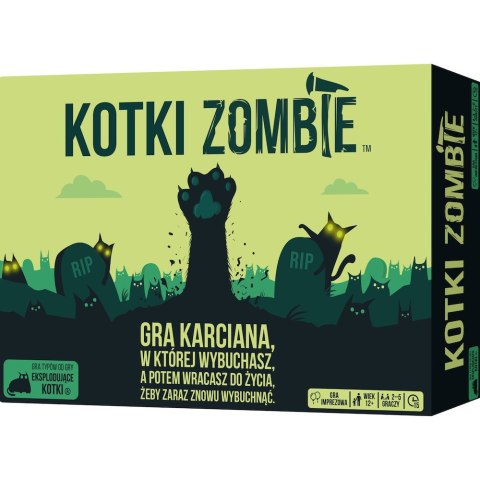 Gra Eksplodujace Kotki: Zombie (PL) Rebel Gra Eksplodujace Kotki: Zombie (PL) Rebel