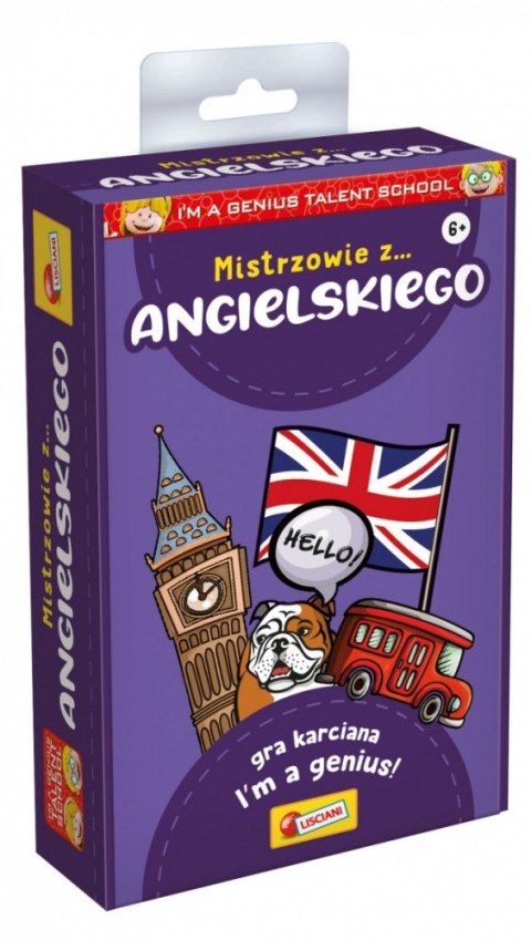 Gra Mistrzowie z angielskiego Lisciani Gra Mistrzowie z angielskiego Lisciani
