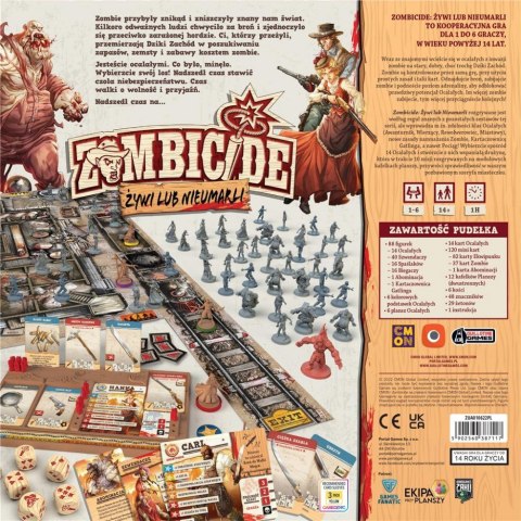 Gra Zombicide Żywi lub Nieumarli Portal Games Gra Zombicide Żywi lub Nieumarli Portal Games