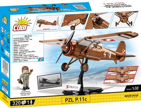 Klocki PZL P.11c Cobi Klocki Klocki PZL P.11c Cobi Klocki