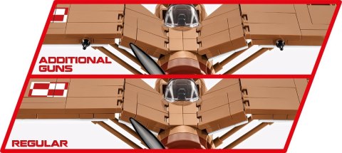 Klocki PZL P.11c Cobi Klocki Klocki PZL P.11c Cobi Klocki