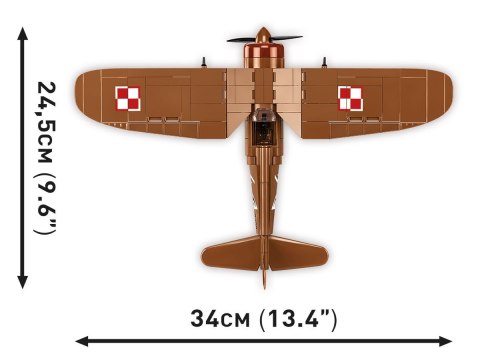 Klocki PZL P.11c Cobi Klocki Klocki PZL P.11c Cobi Klocki