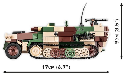Klocki Sd.Kfz. 251/9 Stummel Cobi Klocki Klocki Sd.Kfz. 251/9 Stummel Cobi Klocki