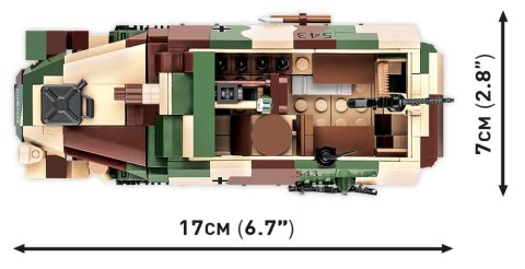 Klocki Sd.Kfz. 251/9 Stummel Cobi Klocki Klocki Sd.Kfz. 251/9 Stummel Cobi Klocki
