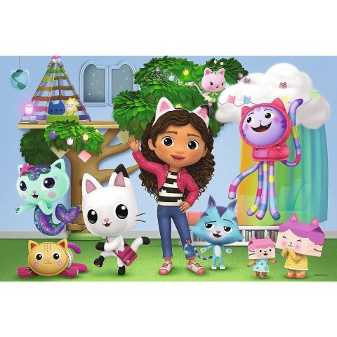 Puzzle 100 elementów Koci Domek Gabi Trefl Puzzle 100 elementów Koci Domek Gabi Trefl