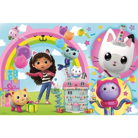 Puzzle 24 elementy Maxi Wesoła Gabi Koci Domek Gabi Trefl Puzzle 24 elementy Maxi Wesoła Gabi Koci Domek Gabi Trefl