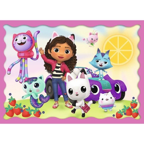 Puzzle 4w1 Przygody Gabi Koci Domek Gabi Trefl Puzzle 4w1 Przygody Gabi Koci Domek Gabi Trefl
