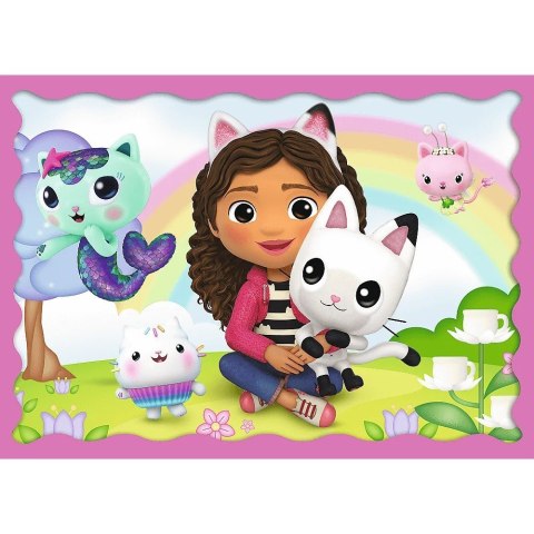 Puzzle 4w1 Przygody Gabi Koci Domek Gabi Trefl Puzzle 4w1 Przygody Gabi Koci Domek Gabi Trefl