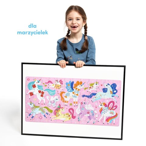 Puzzle 60 elementów Ach Jednorożce CzuCzu Puzzle 60 elementów Ach Jednorożce CzuCzu