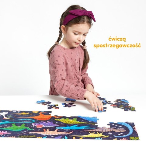 Puzzle 60 elementów Grr Dinozaury CzuCzu Puzzle 60 elementów Grr Dinozaury CzuCzu
