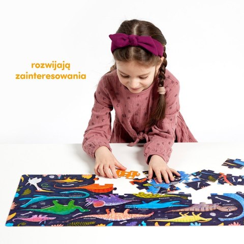 Puzzle 60 elementów Grr Dinozaury CzuCzu Puzzle 60 elementów Grr Dinozaury CzuCzu