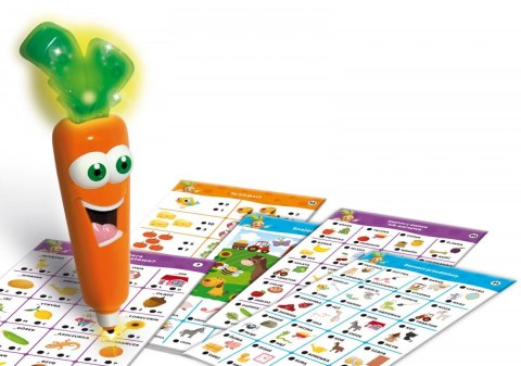 Gra Carotina 500 pytań - Farma Lisciani Gra Carotina 500 pytań - Farma Lisciani