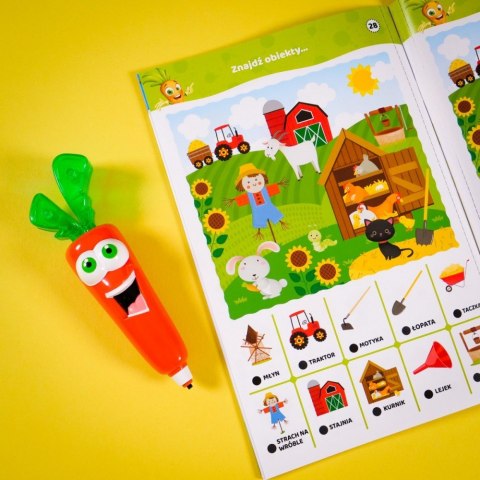 Gra Carotina 500 pytań - Farma Lisciani Gra Carotina 500 pytań - Farma Lisciani