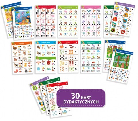 Gra Carotina 500 pytań - Zwierzęta Lisciani Gra Carotina 500 pytań - Zwierzęta Lisciani