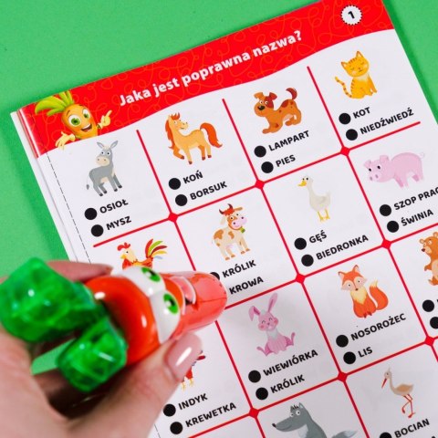 Gra Carotina 500 pytań - Zwierzęta Lisciani Gra Carotina 500 pytań - Zwierzęta Lisciani