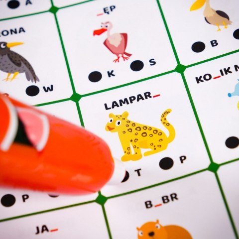 Gra Carotina 500 pytań - Zwierzęta Lisciani Gra Carotina 500 pytań - Zwierzęta Lisciani